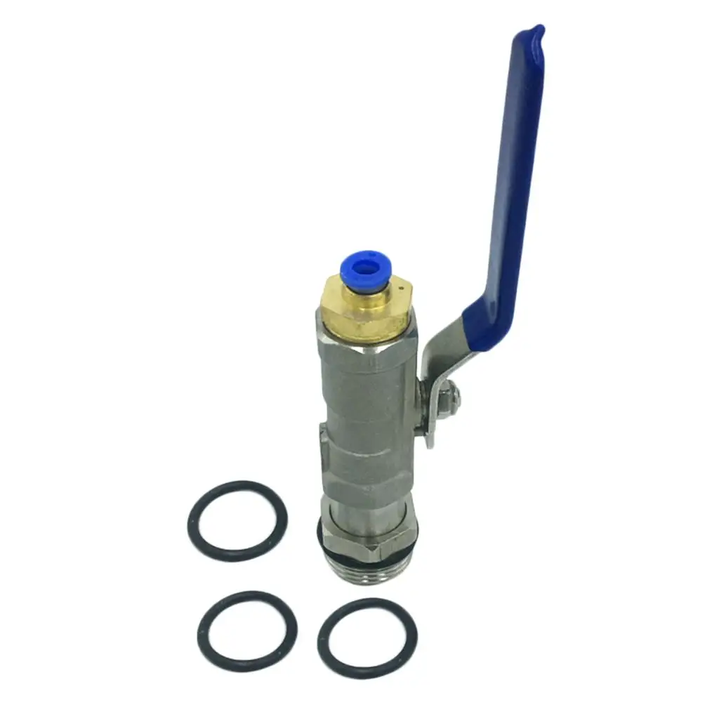 200L One-piece Valve Ton Barrel Replacement Outlet Tap Oil Water Outlet