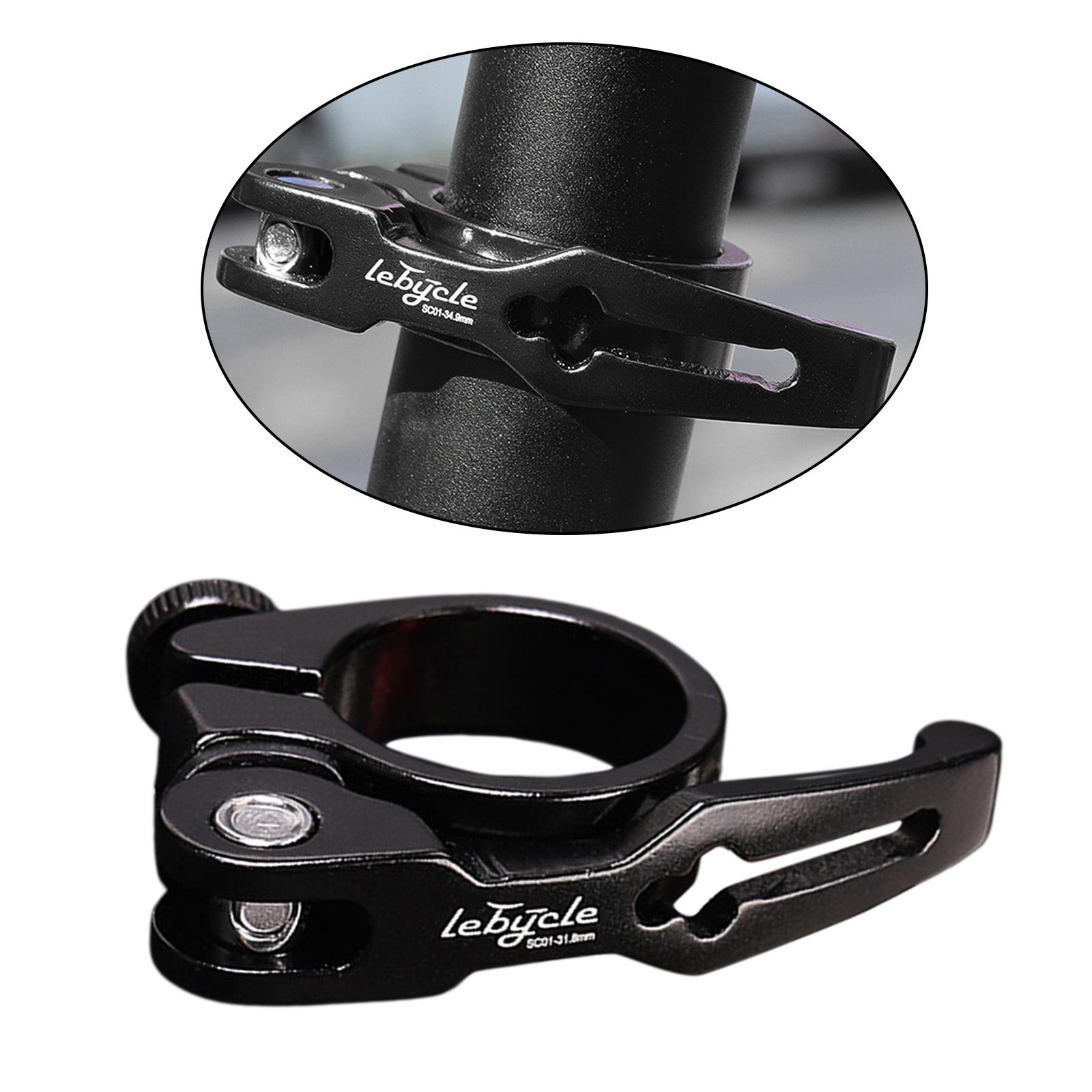 Aluminium Bike Seatpost Clamp BMX Road Bicycle Tube Seat Post Clip Repair