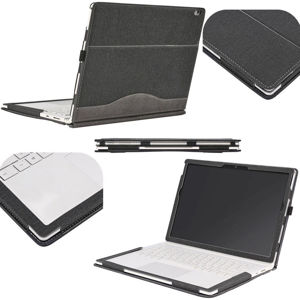 para Notebook PC, Stand Sleeve, Bolsas, Surface Book 2, 3 Folio, 13.5