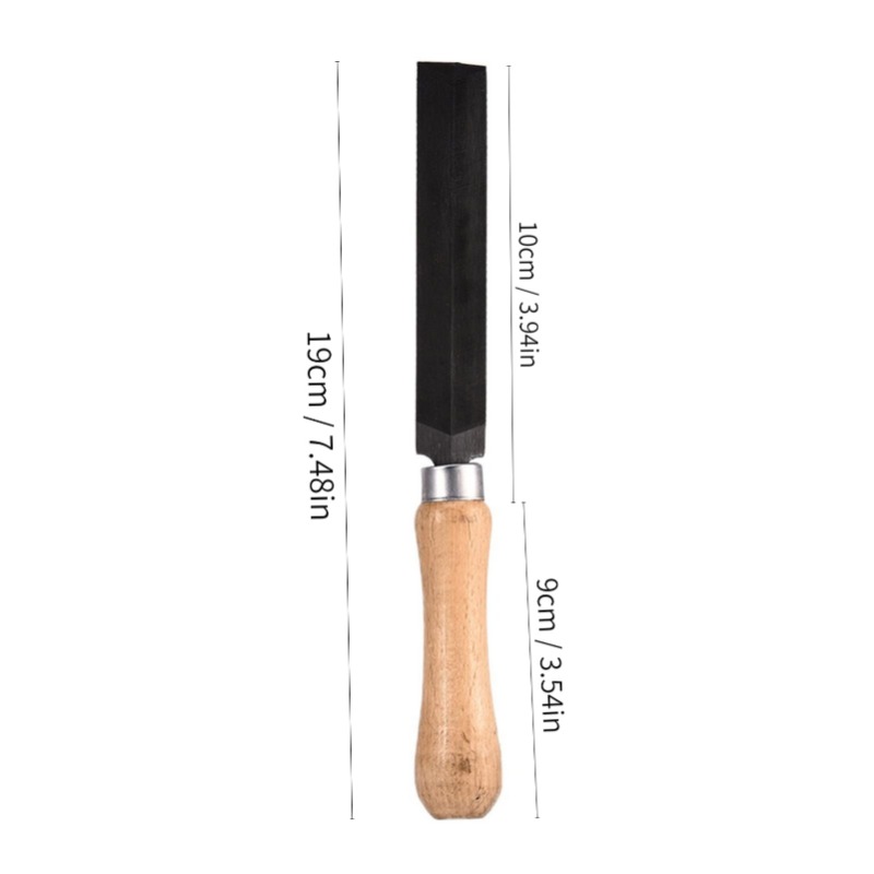 1PC Tragbare Gitarre String Kissen Schleifen Datei Gitarre Mutter Datei Instrument Loch Slot Datei Gitarre Reparatur, Der Werkzeug – Detail 3