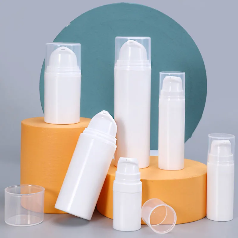 Best of 5 / 10 / 15 / 30 / 50 / 75ML Disposable Empty Plastic Cosmetic Bottle Travel Mini Liquid Bottles Airless Pump Vacuum Toiletries Container Reviews & Tips