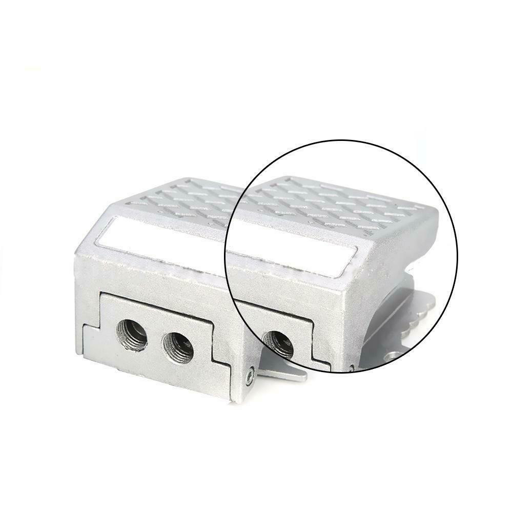 Liga de Zinco Acessórios Industriais Pneumáticos Mecânico Rosqueado Pedal Momentâneo Controle 3 Way ar Interruptor pé Fv-02 FV-02 acessórios industriais pneumáticos mecânico rosqueado pedal