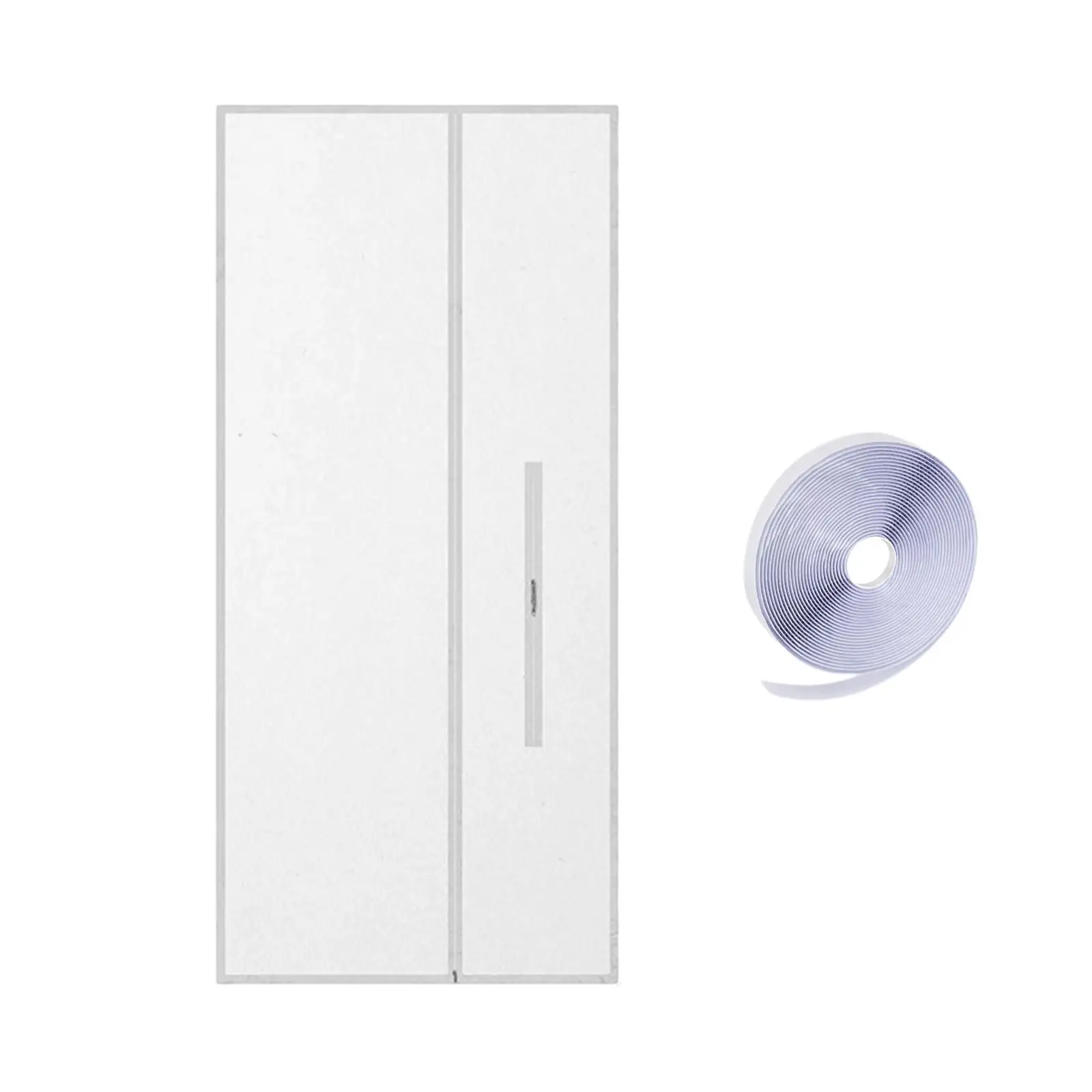 Zipper Screen Door Seal for Portable Air Conditioner Air EXCHANGE Guards