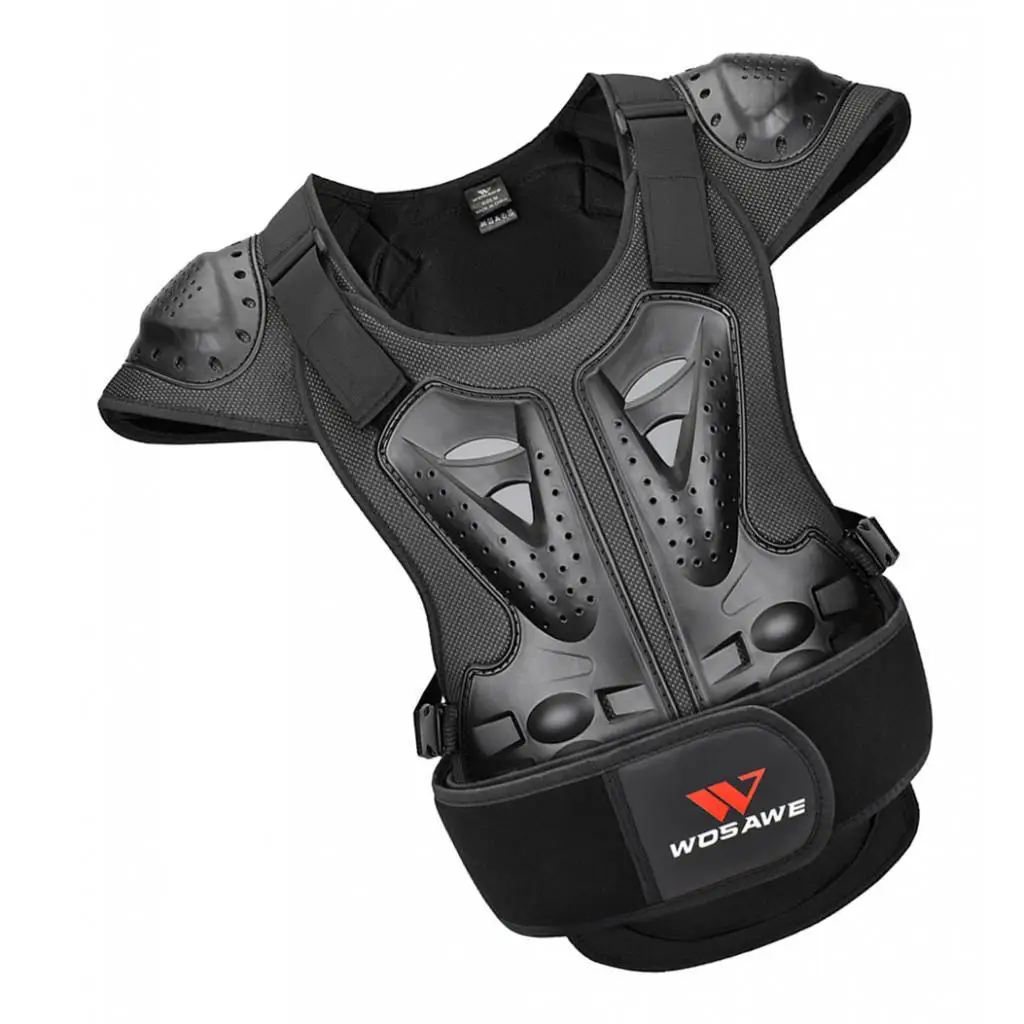 Motorcycle Motocross Body Protective Vest Jacket Back Chest Shoulder