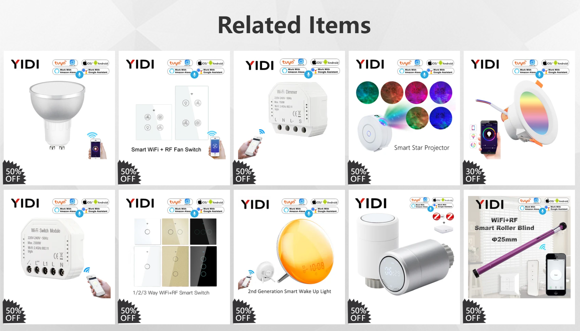 equipamentos e utensílios elétricos