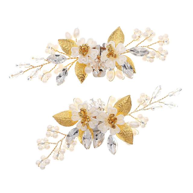 2x Ladies Shoe Clips DIY Accessories Shoe Decoration Buckles for Party Banquet Hat Coat