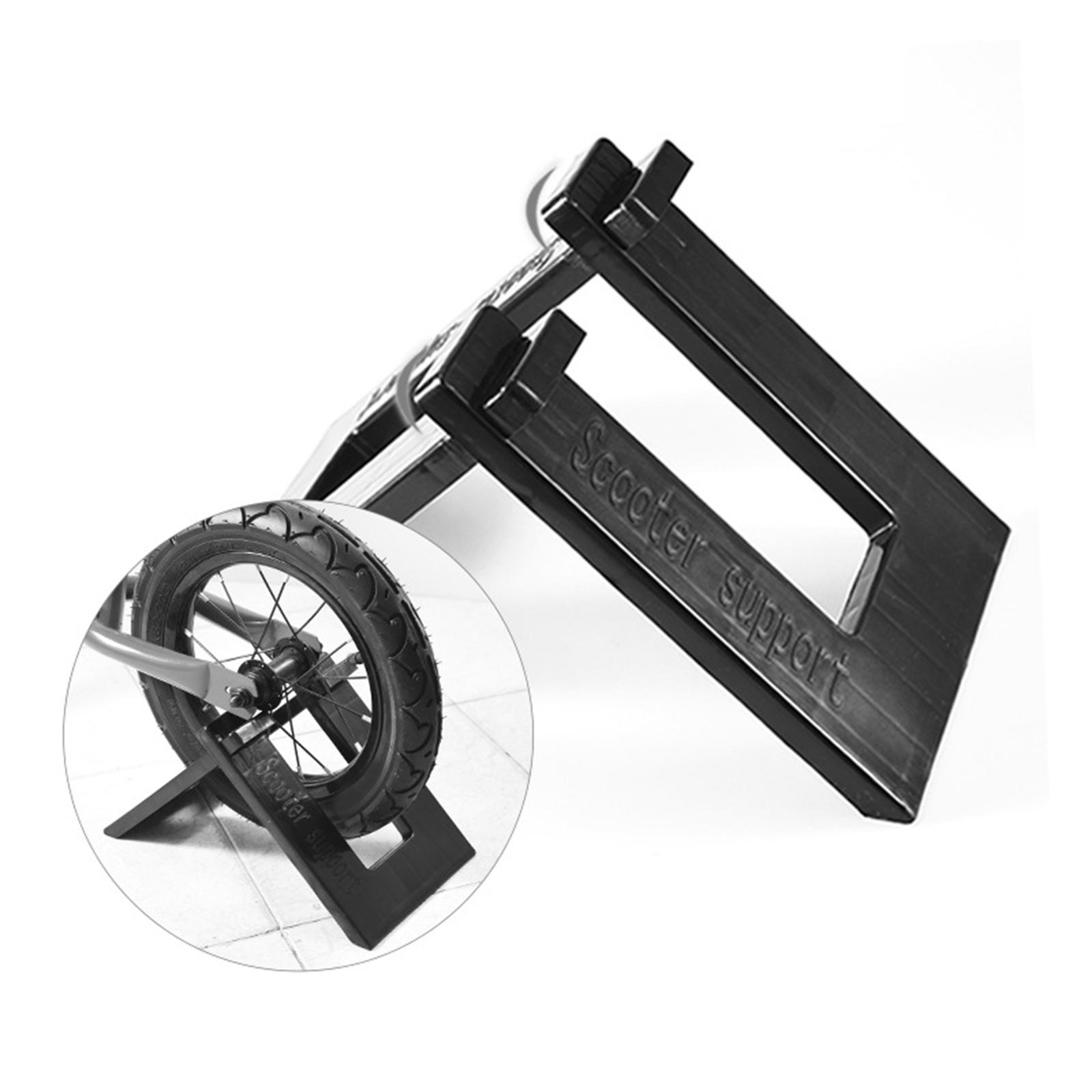 Description Picture 6 of itemUniversal Scooter Stand Parking Kick Scooter Holder Stable Base Portable Foldable with 10 to 12inch Scooter Wheels Most Scooters