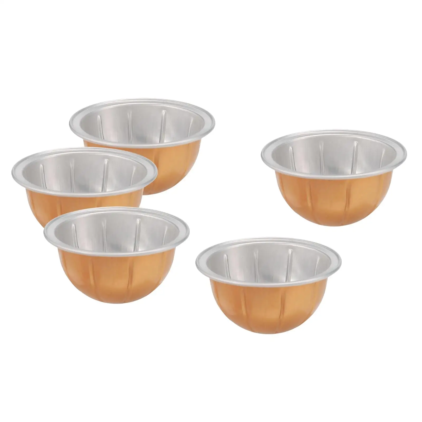 5Pcs Reusable Coffee Capsule Filter Cup Coffee Machine Accessories 230ml Refillable for Coffee Maker