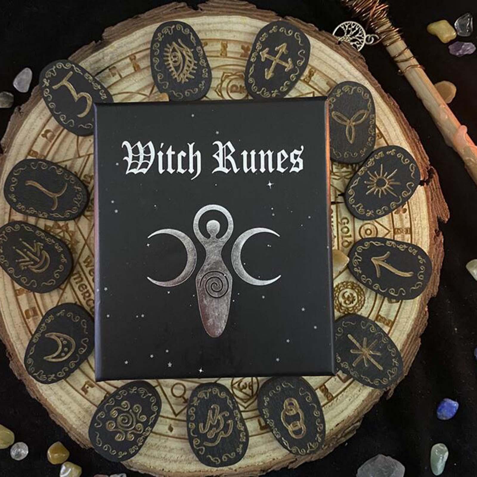 Witch Runes Fortune telling руны слова для хрусталя | AliExpress