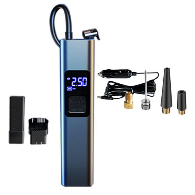 Car Tire Air Pump Inflator Vacuum Cleaner Mode for Balls