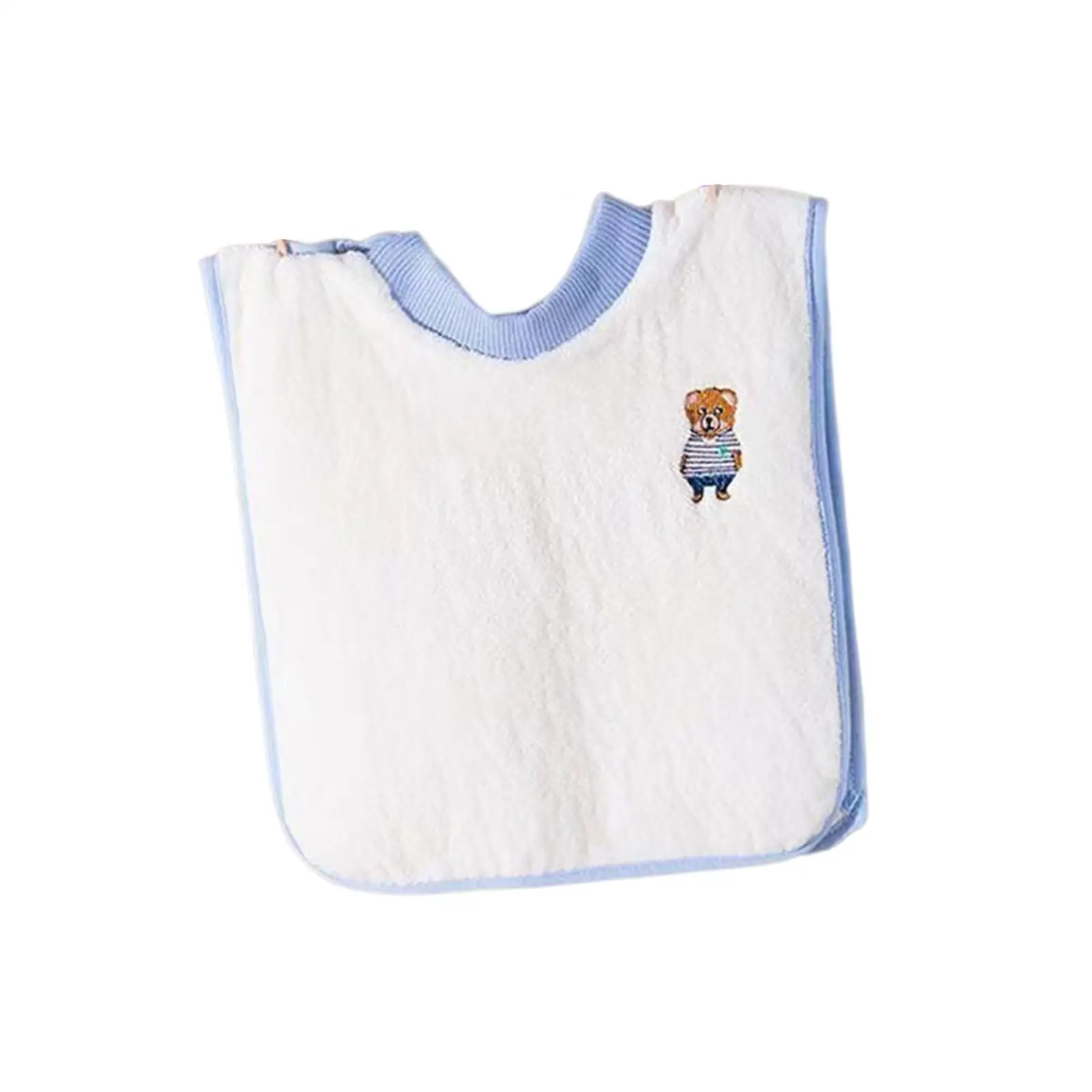 Kid Bib Keep Kids Clothes Dry Machine Washable Child Brushing Teeth Bib Water Resistant Lining Saliva Towels Cute Baby Apron