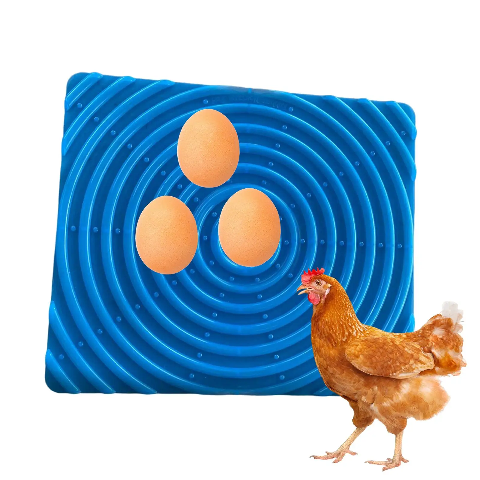 Chicken Nesting Box Chicken Coop Accessories Washable Eggs Pad Mat Silicone for Poultry