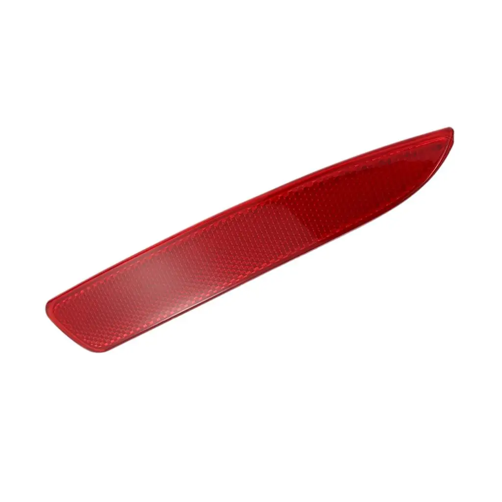 Car Rear Bumper Reflector Strip Cover for  X5 E70 2007-13 Bumper Trim Reflector Marker Fog Warning Red