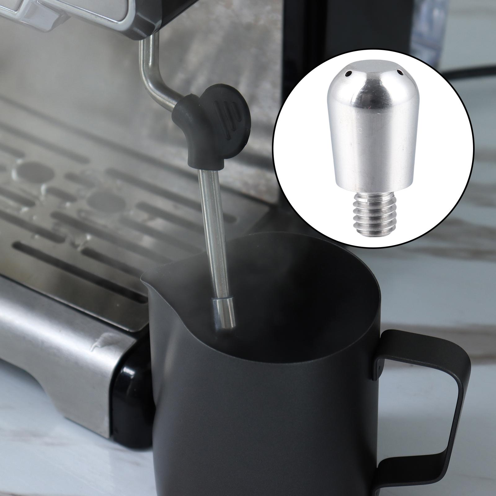 Stainless Steel Espresso Machine Steam Nozzle Reusable Washable for Crm3605 Coffee Maker Cafe Milk Tea Shop Parts Accessories Stainless Steel Espresso Machine Steam Nozzle Reusable Washable for Crm3605 Coffee Maker Cafe Milk Tea Shop Parts Accessories