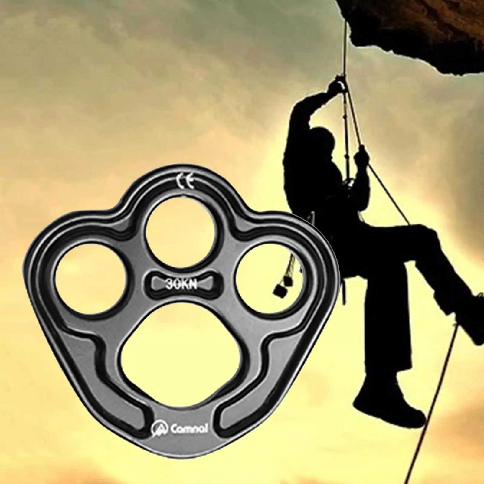 28KN Paw Rigging Plate Anchor Device for Climbing Dance Caving