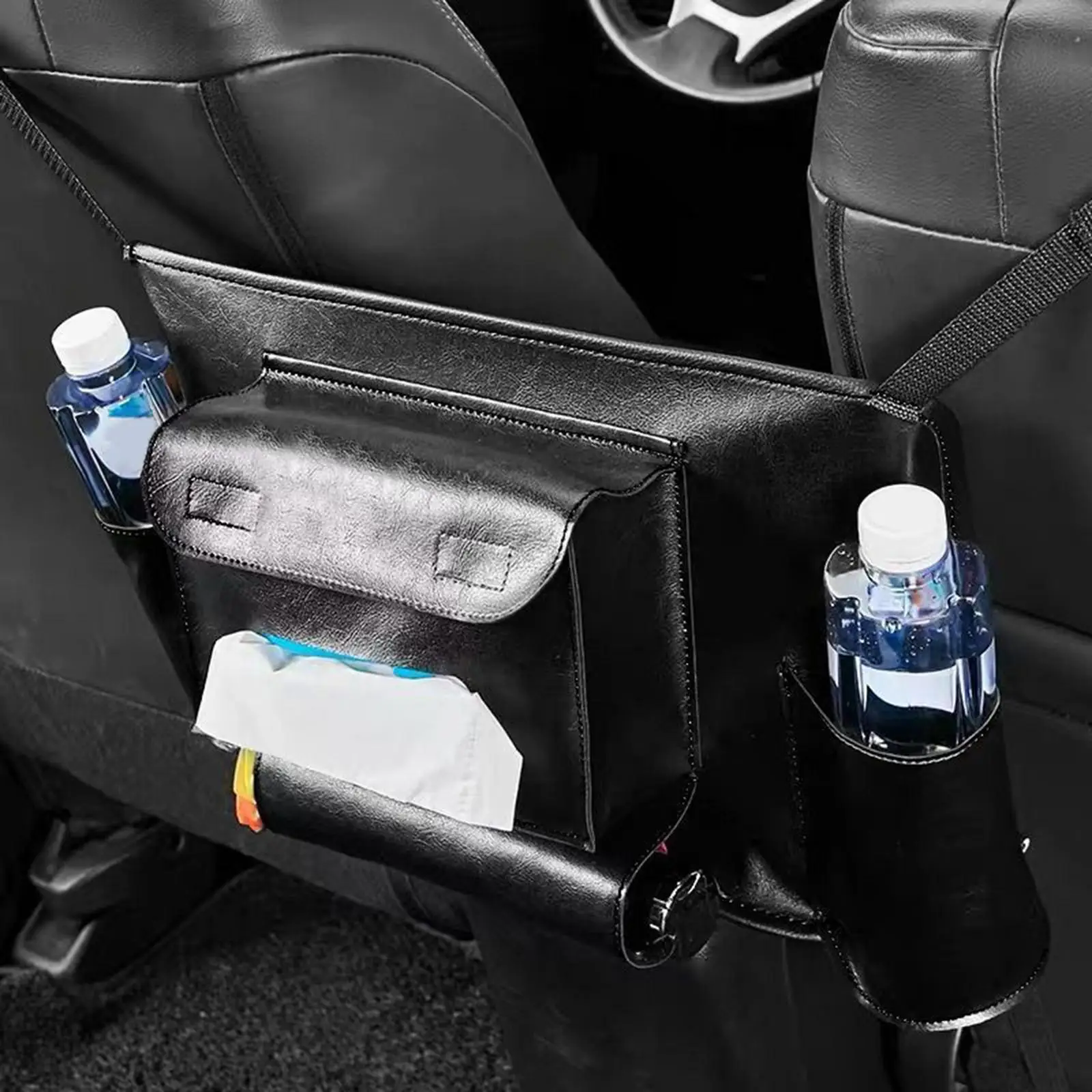 Car Net Pocket Handbag Holder Organizer Seat Side Storage Net Bag For Handbag Documents Phone Car Organizer Storage Bag