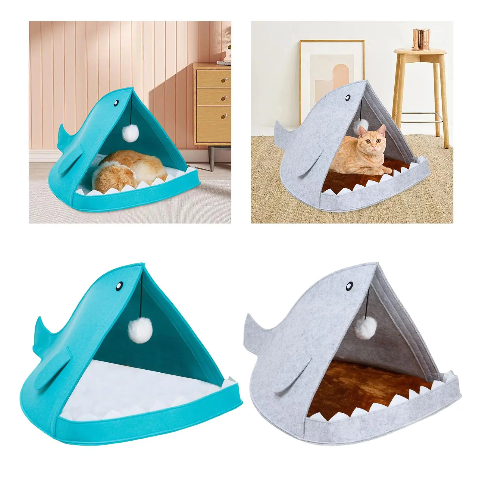Cat Beds for Indoor Cats Soft Pet Bed Small Animals Kitten Bed Small Dog Bed