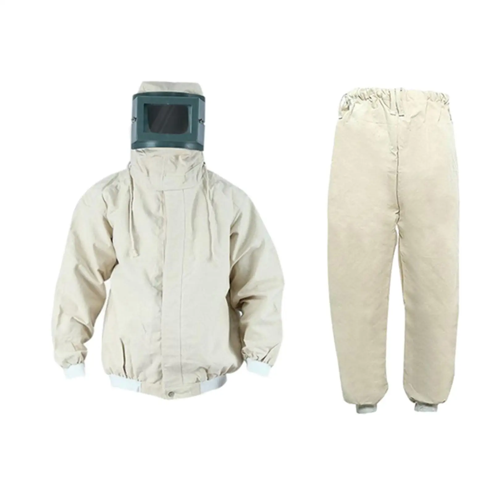 Extra Large Protective Coveralls Spray Paint Protective Clothes Professional Sandblasting Clothing for Shipbuilding Woodworking