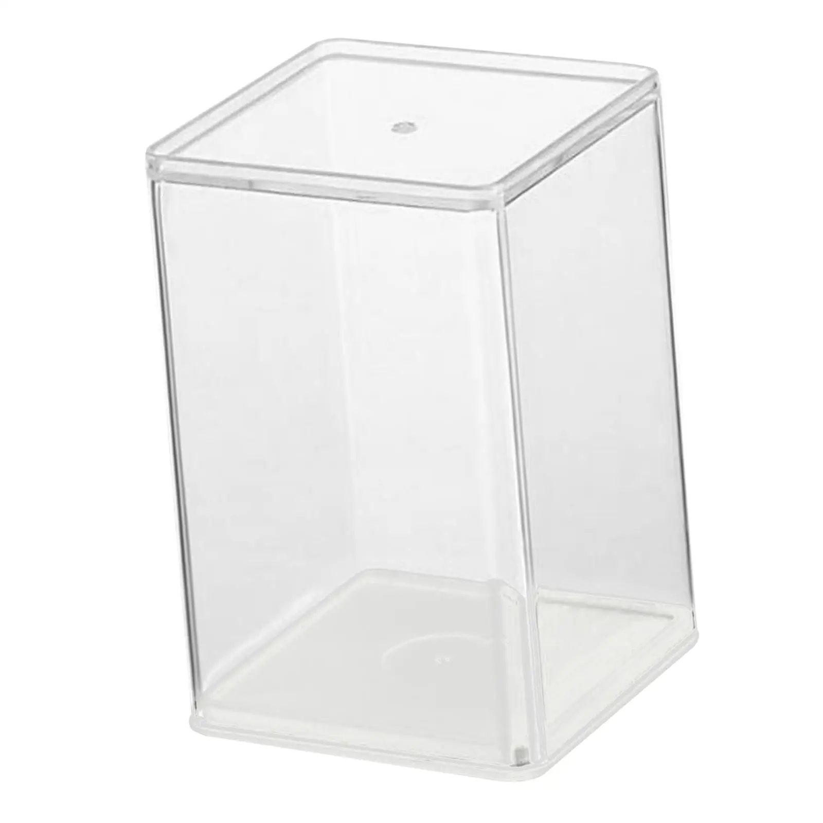 Clear Acrylic Display Case Shelves Free Standing Dustproof Stand Protection Dust Cabinet Storage Box for Collectibles Toys Kids