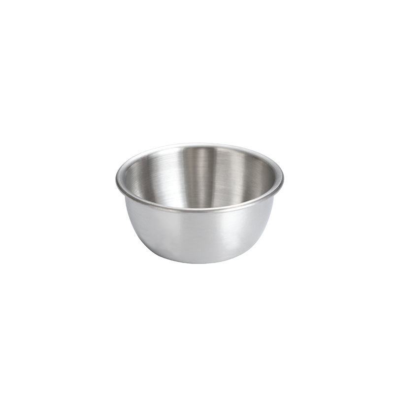 Ramekin Sauce Dipping Bowl Mini Sauce Cups Pudding Condiment Cups For Home Party Restaurant Silver 5Cm-1Pc