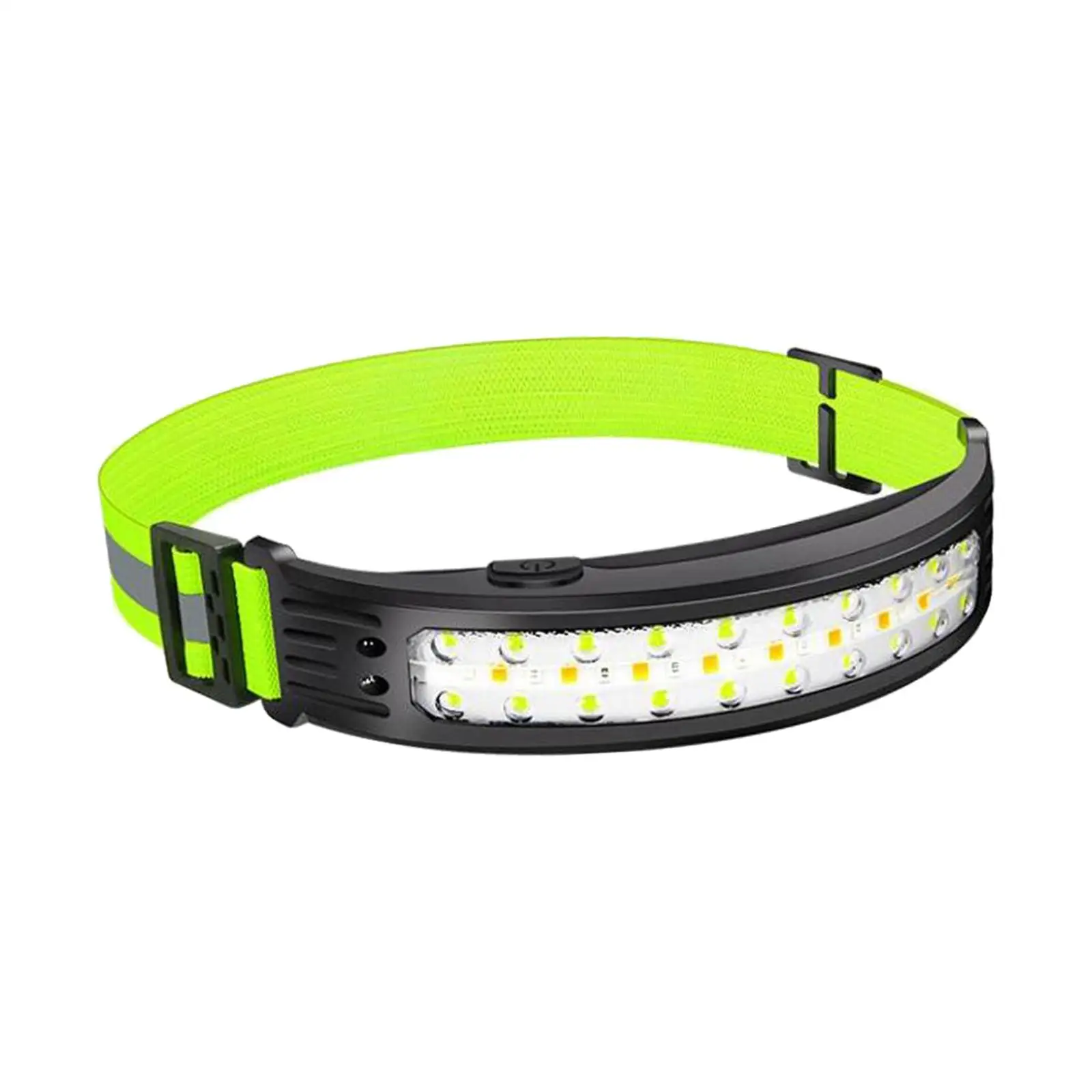 COB LED Headlamp Head Lamp Rainproof Head Torch for Running Climbing Hiking