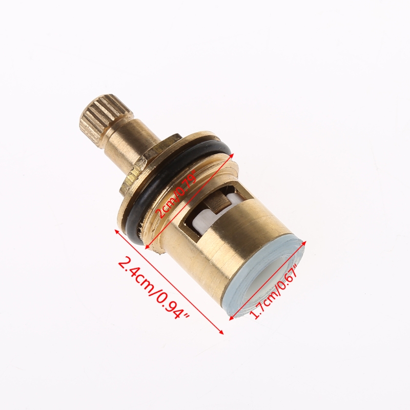 Description Picture 2 of itemCeramic Tap for Valve Cartridges Gland Insert 20 Teeth Bathroom Faucet Accessory