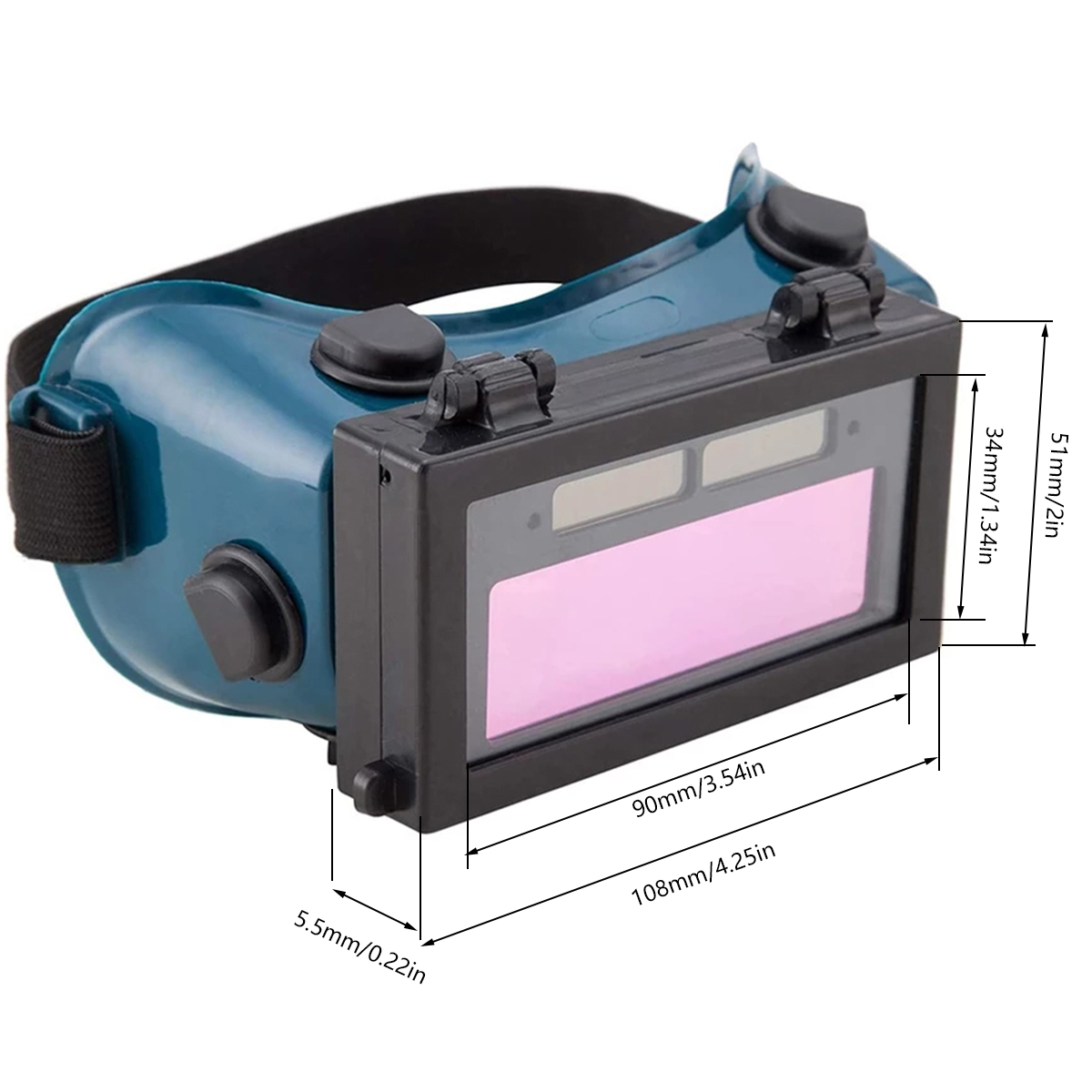 auto darkening welding glasses