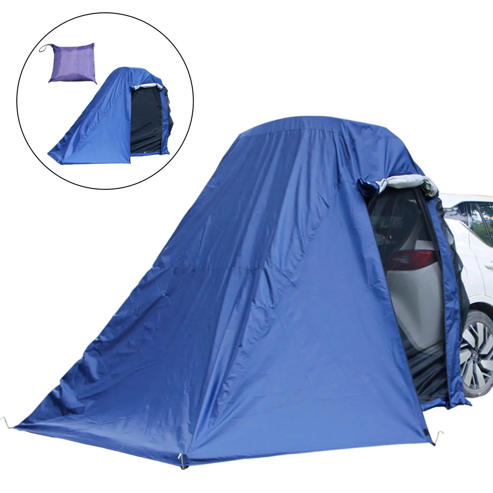 Car Trunk Tent Canopy Rear Tent Awning Rainproof SUV MPV Barbecue Tour