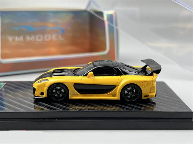 YM Model 1:64 For Mazda RX7 Veilside JDM Fast Furious Limited