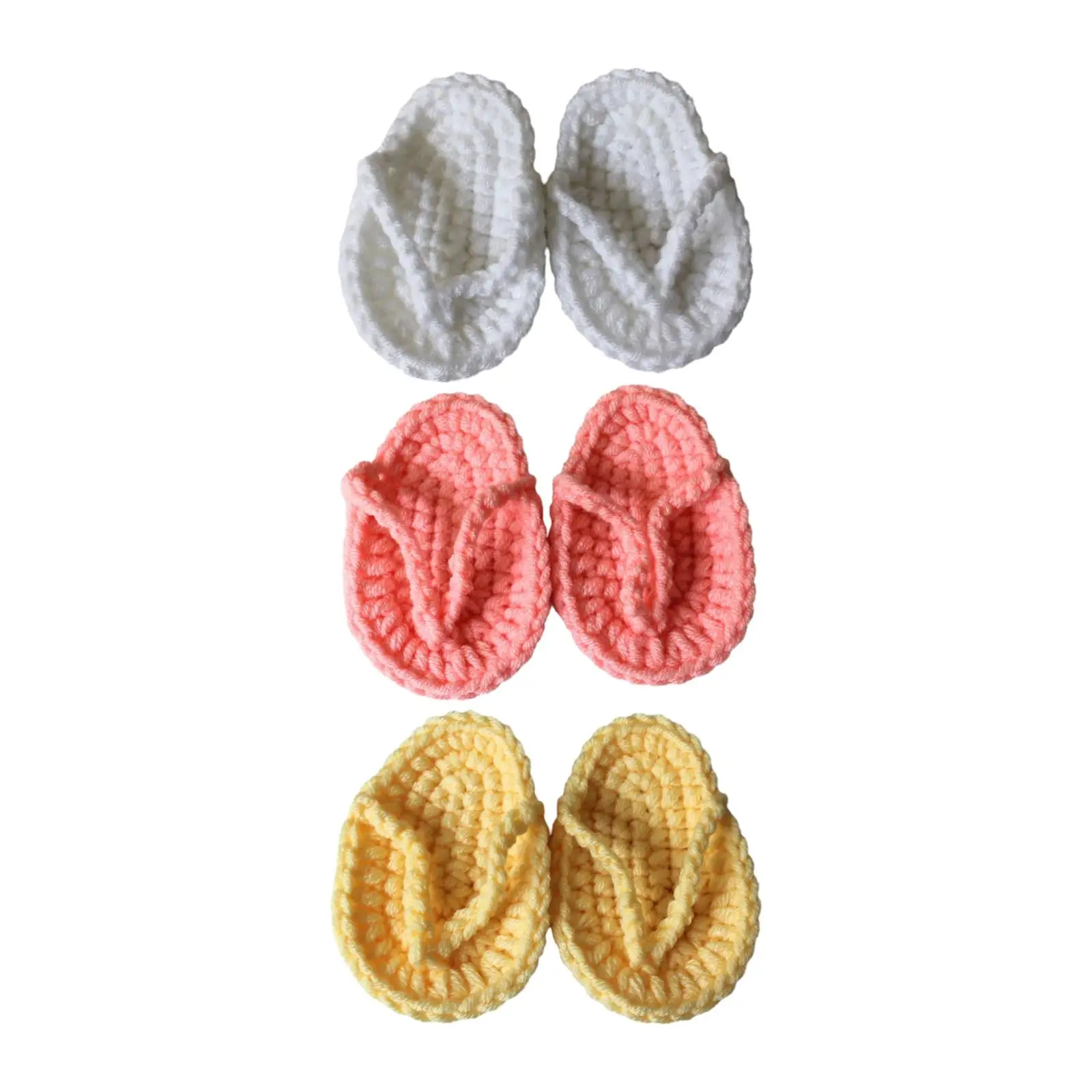 Infant Slippers Newborn Props 2.75inch Skin Friendly Shoes for Newborn Infant Baby Baby Photo Props Children`s Shoes Mini 1 Pair