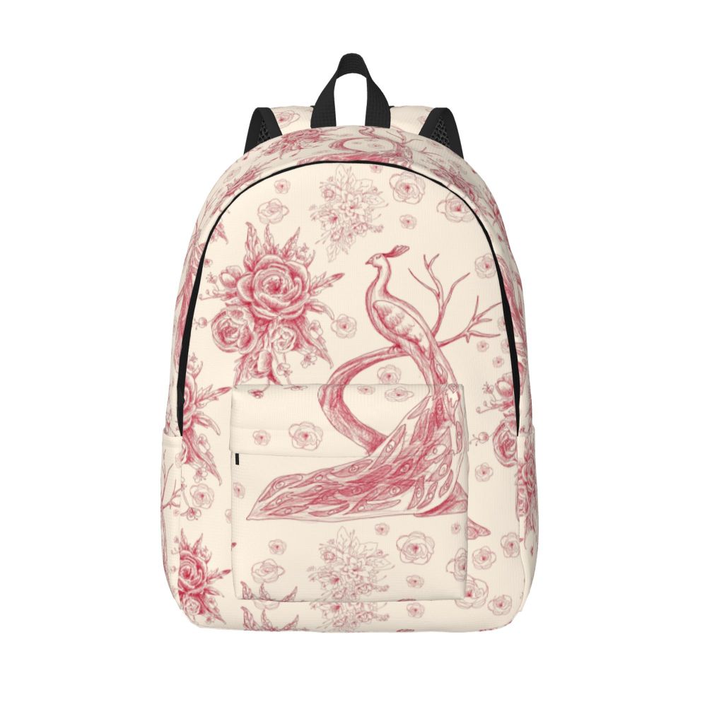 Toile De Jouy Patterns Mochilas De Lona