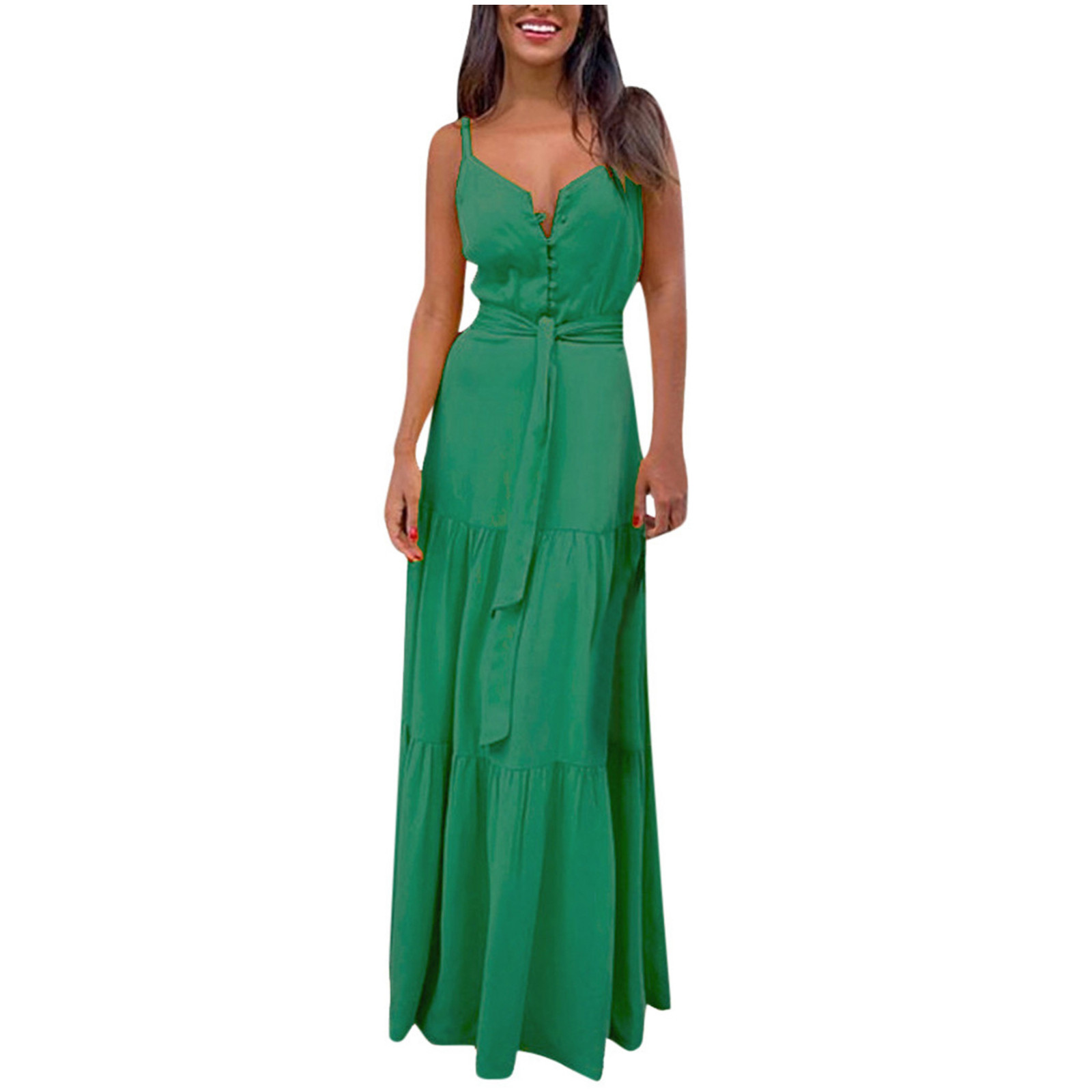 v feminino, vestido maxi sexy, cintura alta,