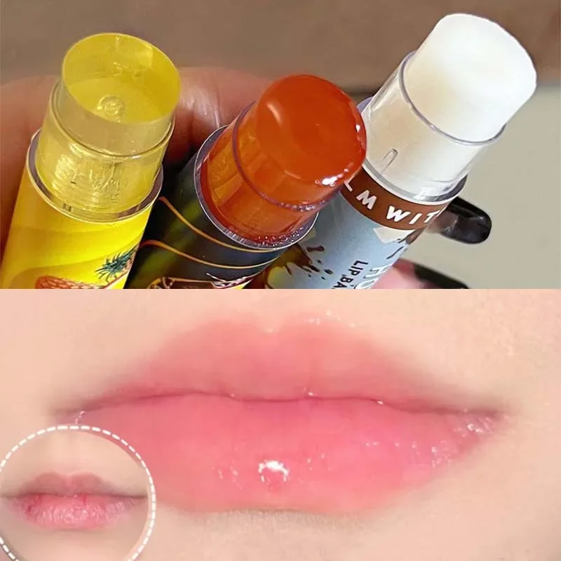 Best of Fruit Flavor Natural Lip Balm Long Lasting Moisturizing Lipstick Base Cute Makeup Anti-Cracking Korean Lip Skin Care Cosmetics Reviews & Tips