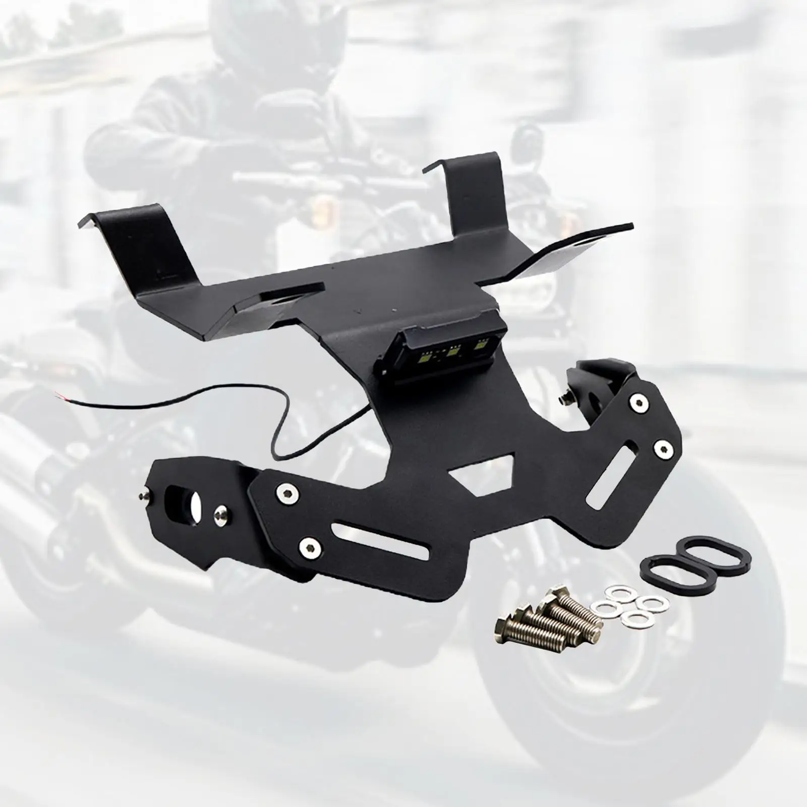 Motorcycle  Holder Bracket W/Lights  5R