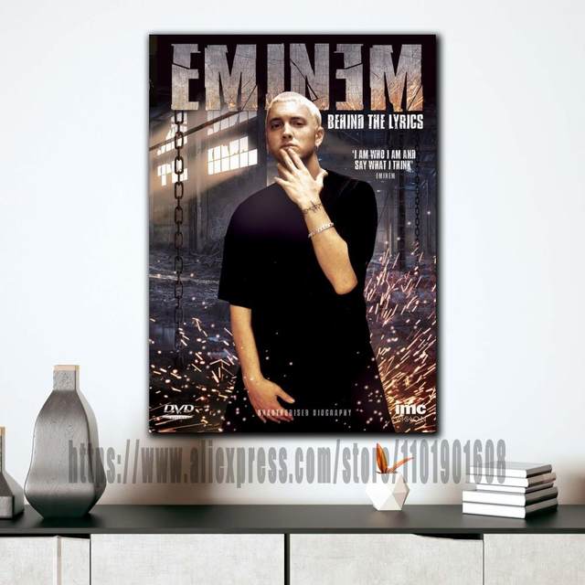 Classic Eminem (Mugshot) Singer Canvas Art and Wall Art Poster Picture  Print Modern Family bedroom Decor Posters - AliExpress