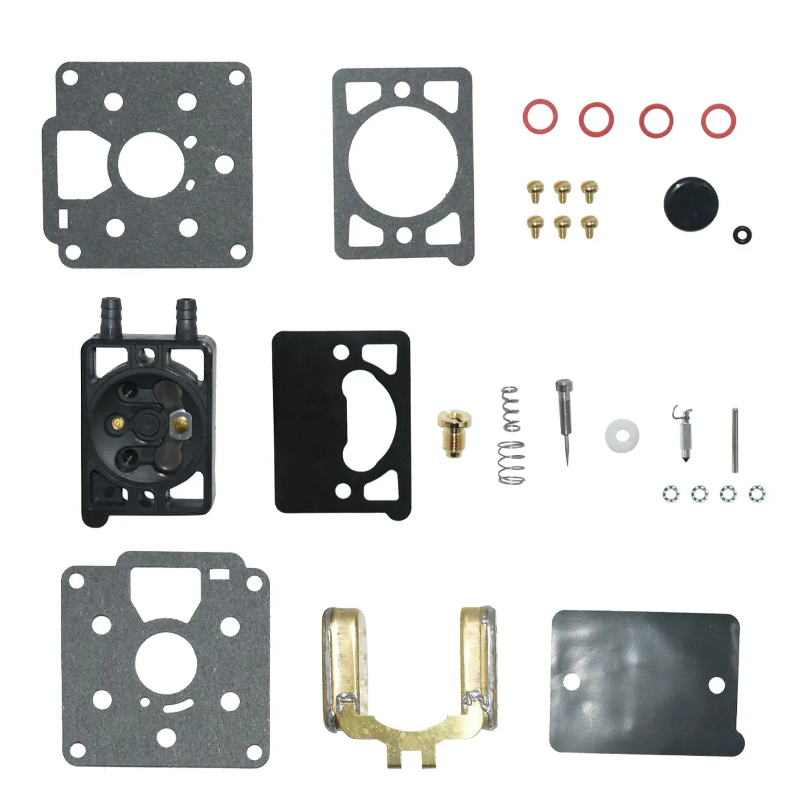 Carburetor Repair Rebuild Kit Accessories Easy to Install Direct Replaces Premium with Seat Gaskets for B43 B48 BF BG DD11R