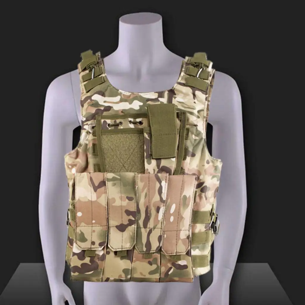   MOLLE Protective Waistcoat w/ Detachable Pouches