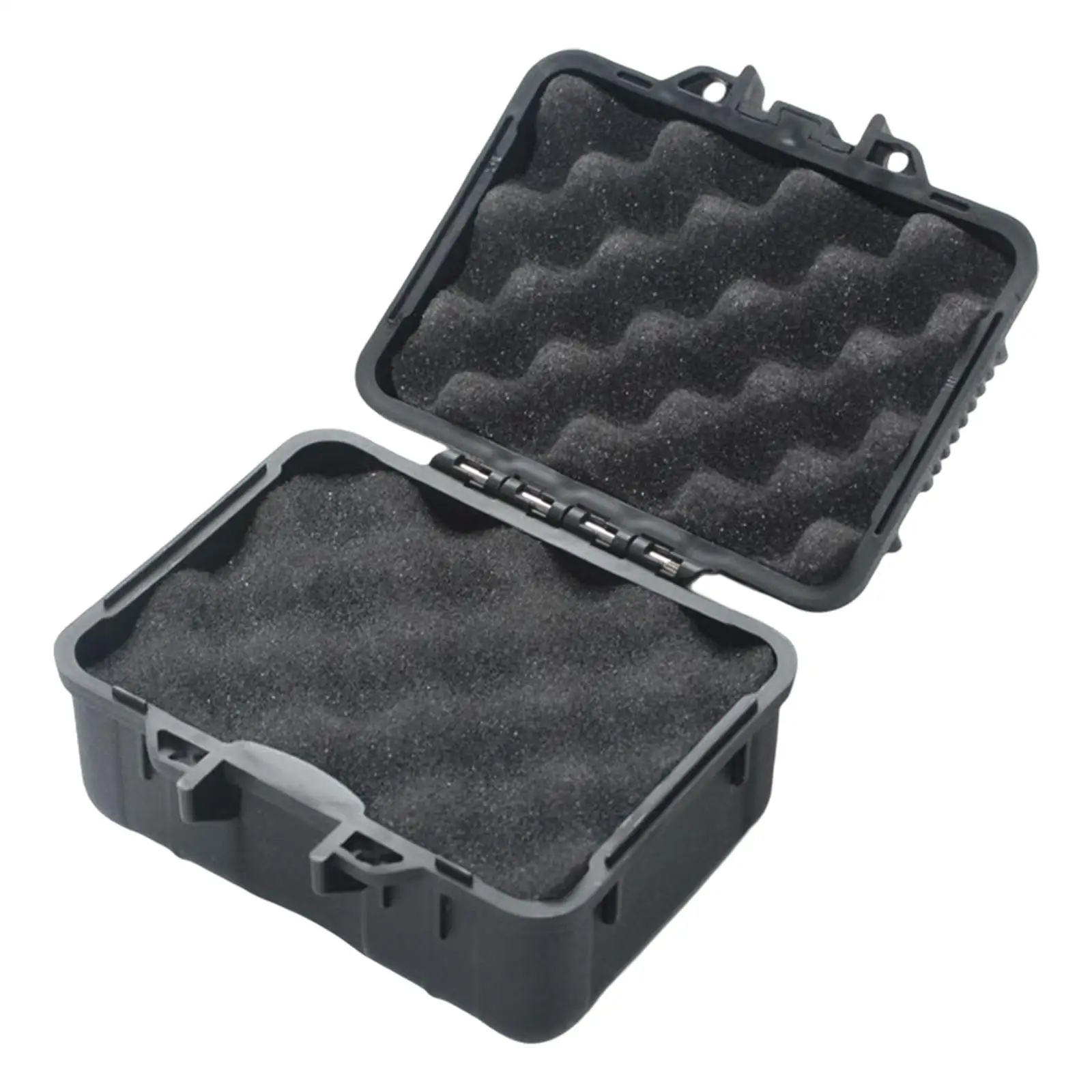 Impact Resistant Tool Box W/ Foam Anti-Collision Composite Buckle Shock Safety Instrument Case for Outdoor Photography Trip