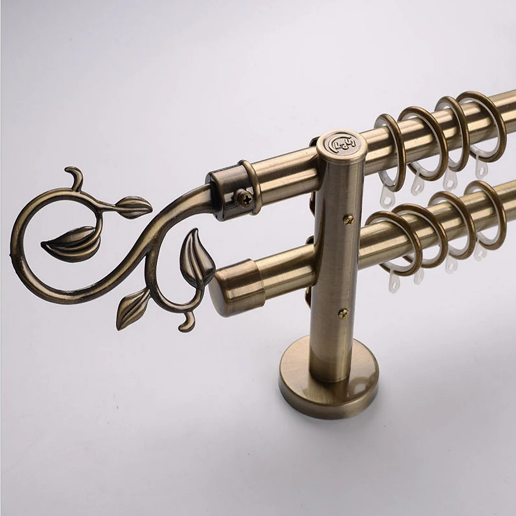 Window Curtain Rod Ends Finials Drapery Pole Decorative Heads . 28mm