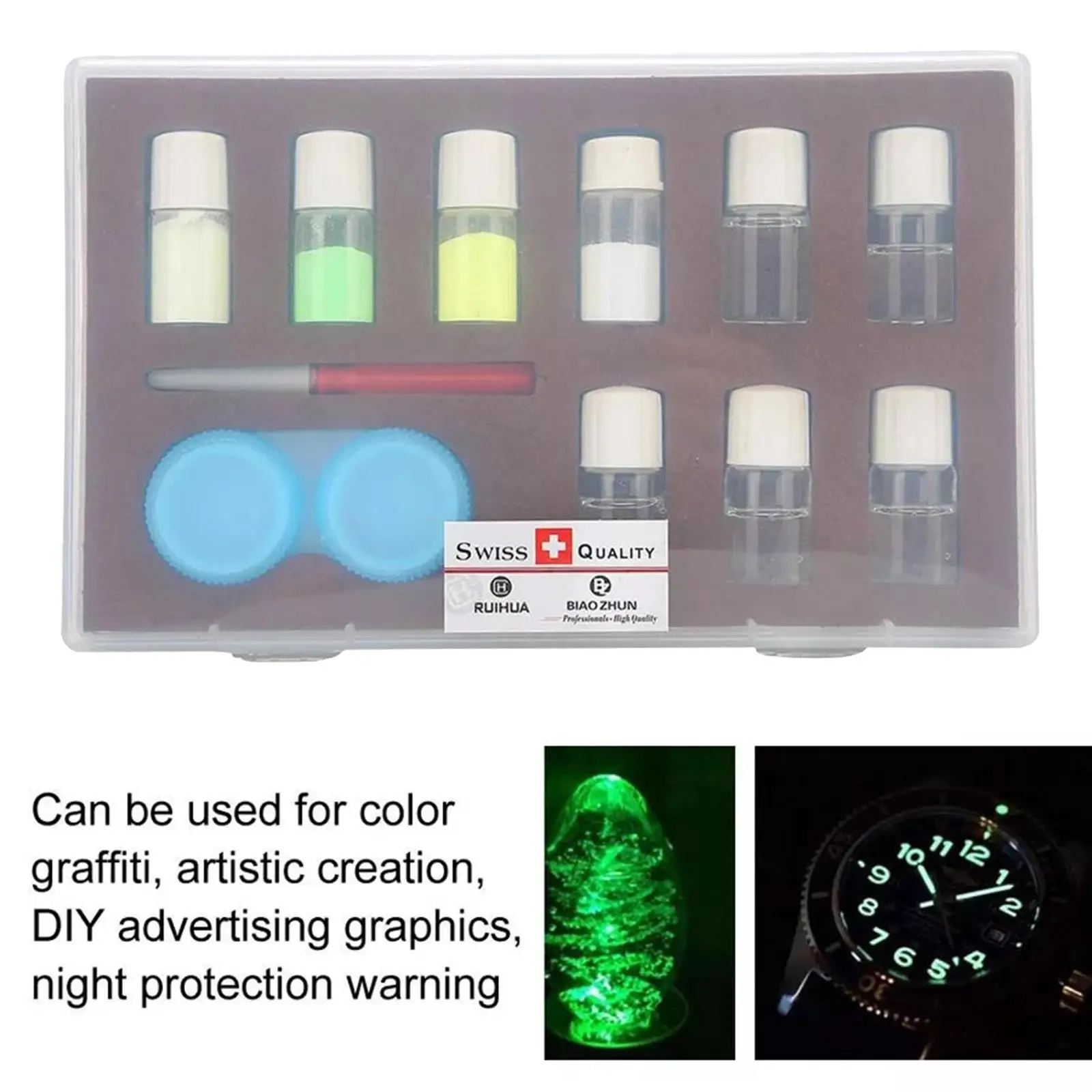 Luminous Fluorescent  Kit Watch Repair Supplies for Watchmakers