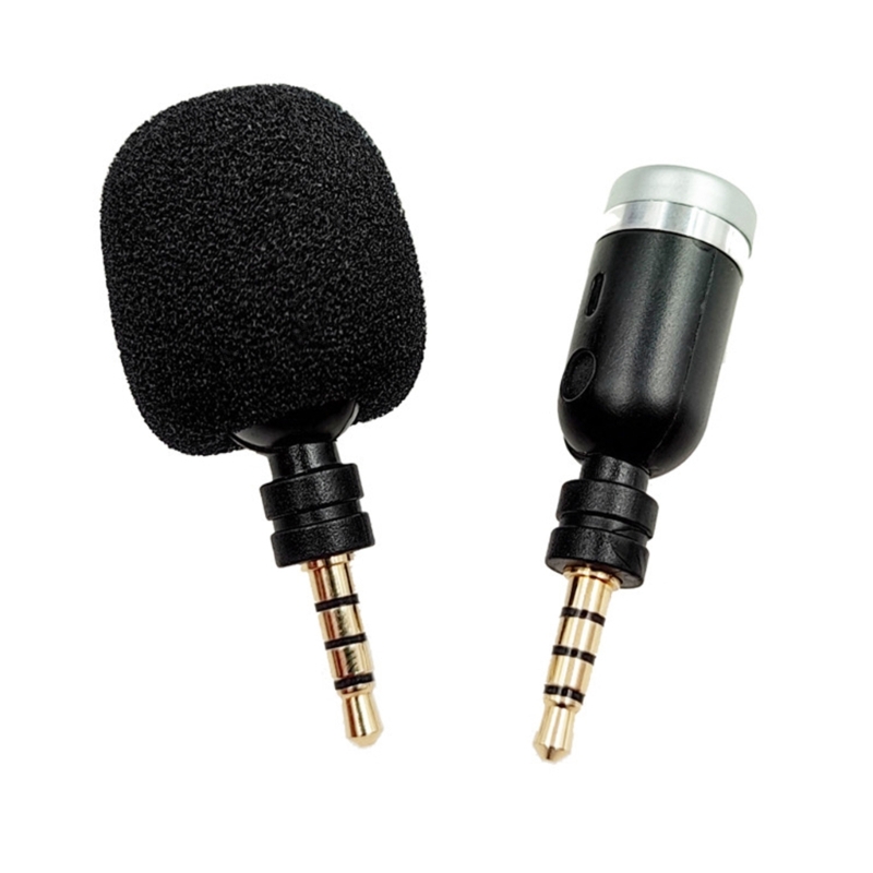 Title 4, Mini 3.5mm Microphone Stereo Mic For Recording ...