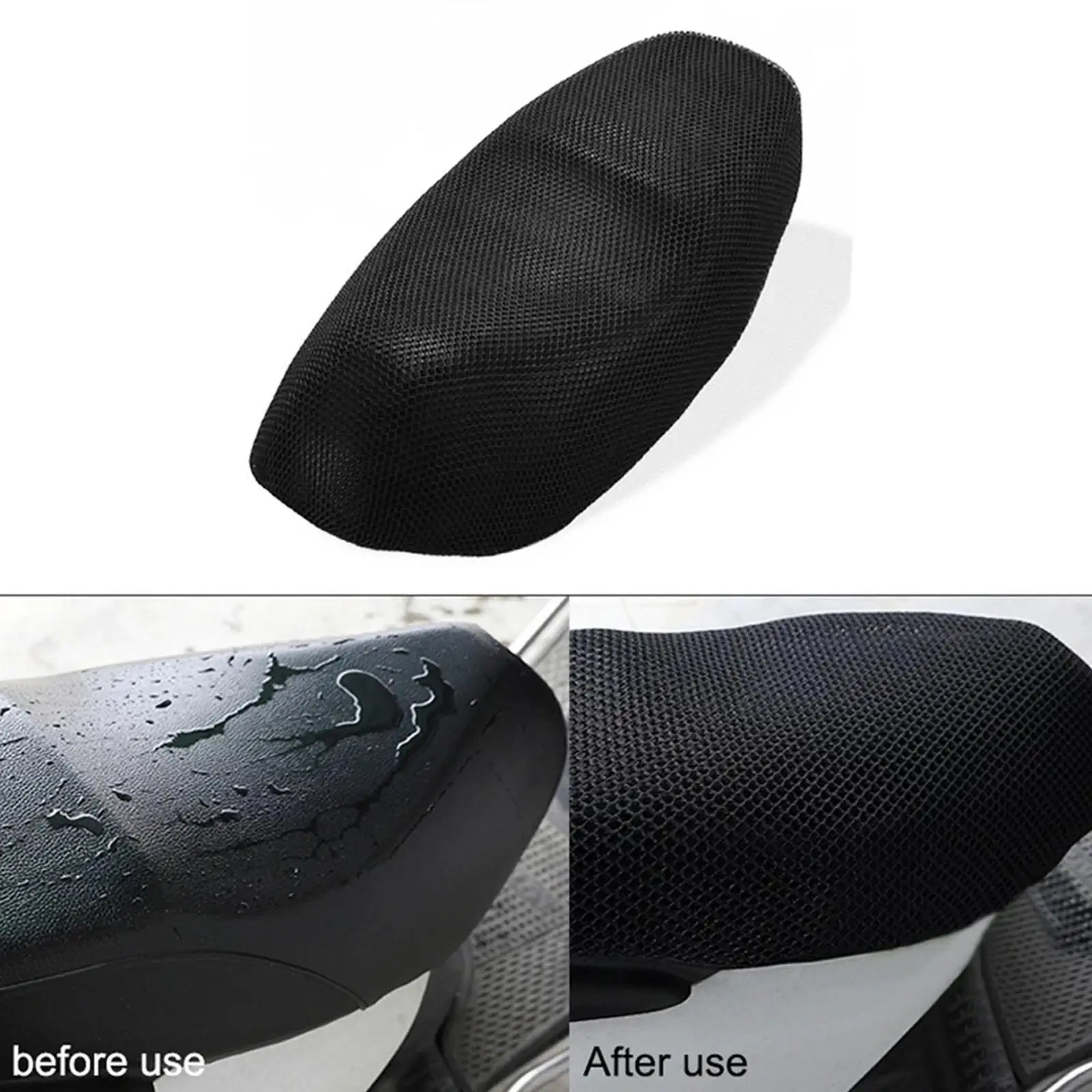 Non Slip Motorcycle Seat Cushion Cover for Motorbike