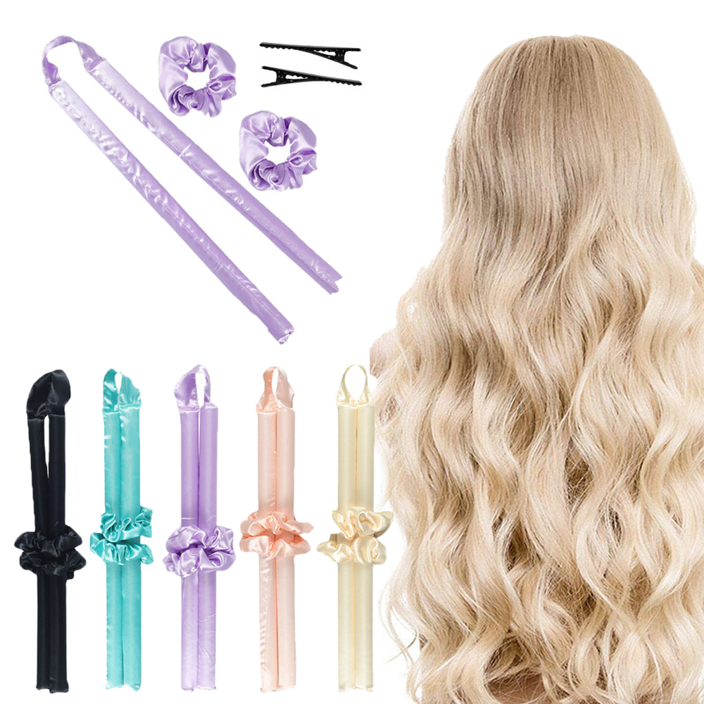 Best of Lazy Heatless Curling Rod Headband No Heat Silk Curls Ribbon Hair Rollers Sleeping Soft Hair Curlers Foam Rod Hair Styling Tools Reviews & Tips