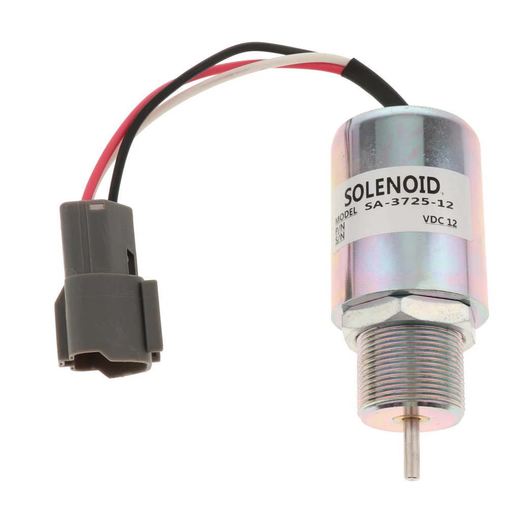 Solid Fuel Shut Off Solenoid Valve 3725-12 for   S3L S3L2 ENGINE