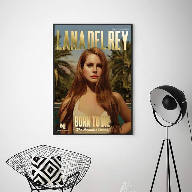 Lana album Del R-Rey singer POSTER Prints Wall Pictures Living Room Home  Decoration Small - AliExpress