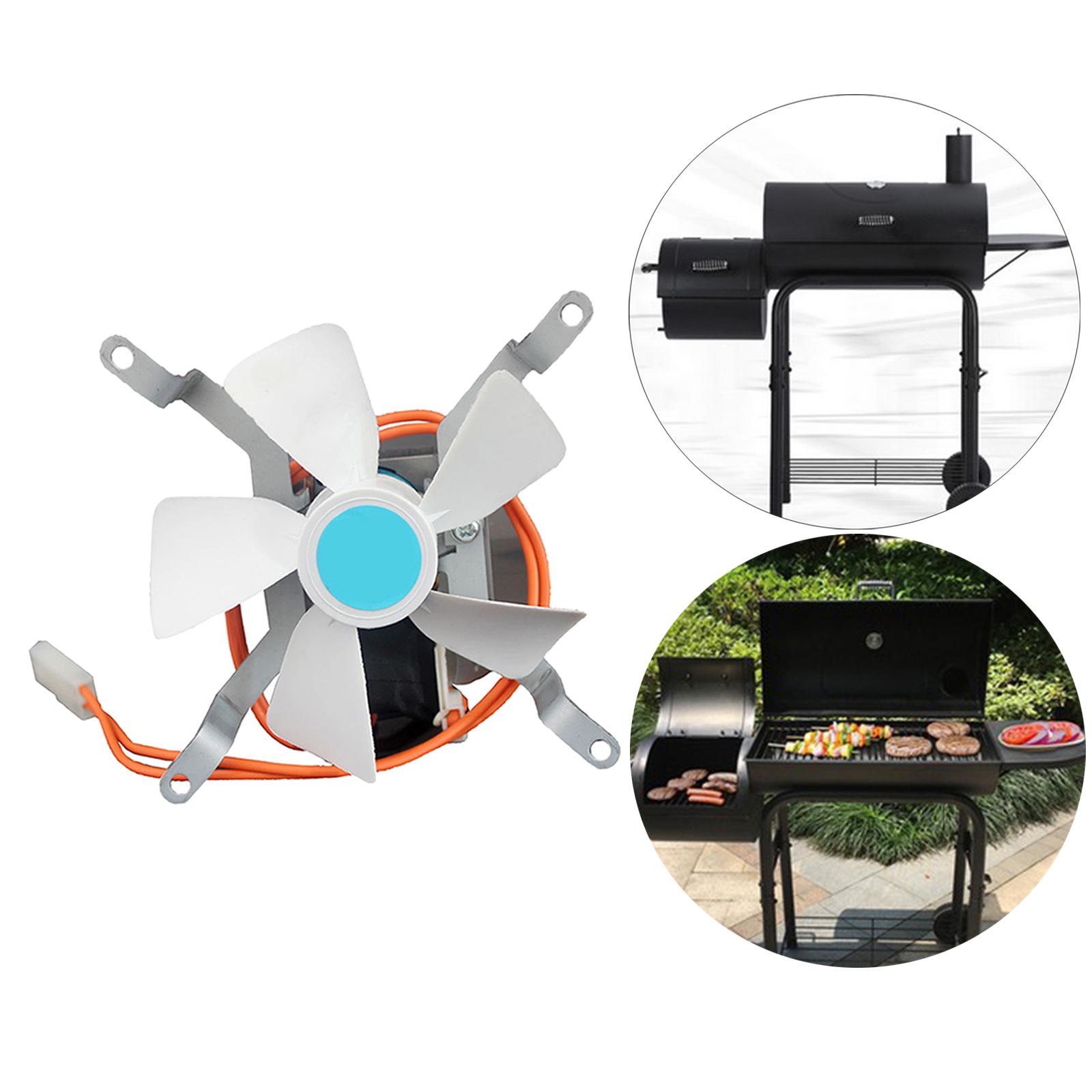 Barbecue Fan Motor Blower Kitchen Supplies 220-240V Low Noise Replacement for Camping Picnic Cooking Outdoor Accessories
