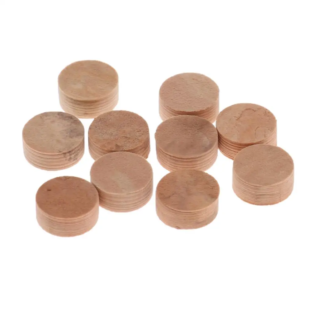 10 Pieces Cork Mat Pads Sound Hole Seal Spare Part for Trumpet