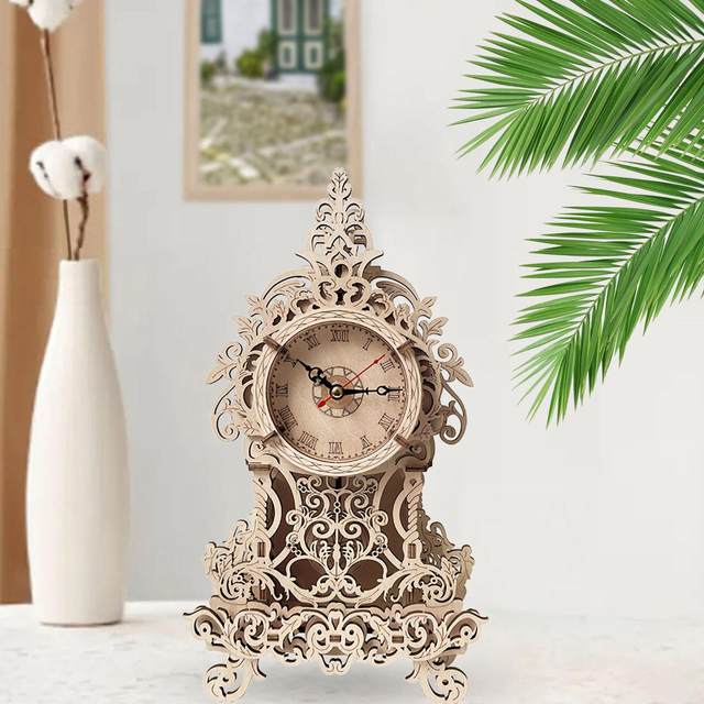 High quality Vintage XXL Wooden Wall Mechanical Chime Clock