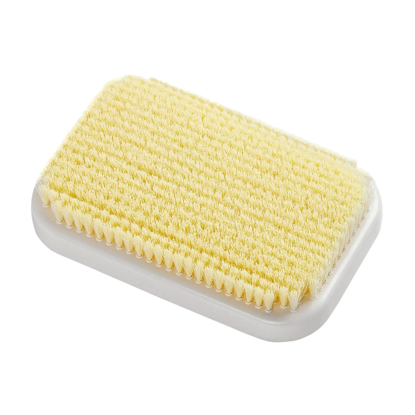 Back Brush Wall Mount Soft Nylon PP Cleaning Accessories Comfortable for Hotel Travel