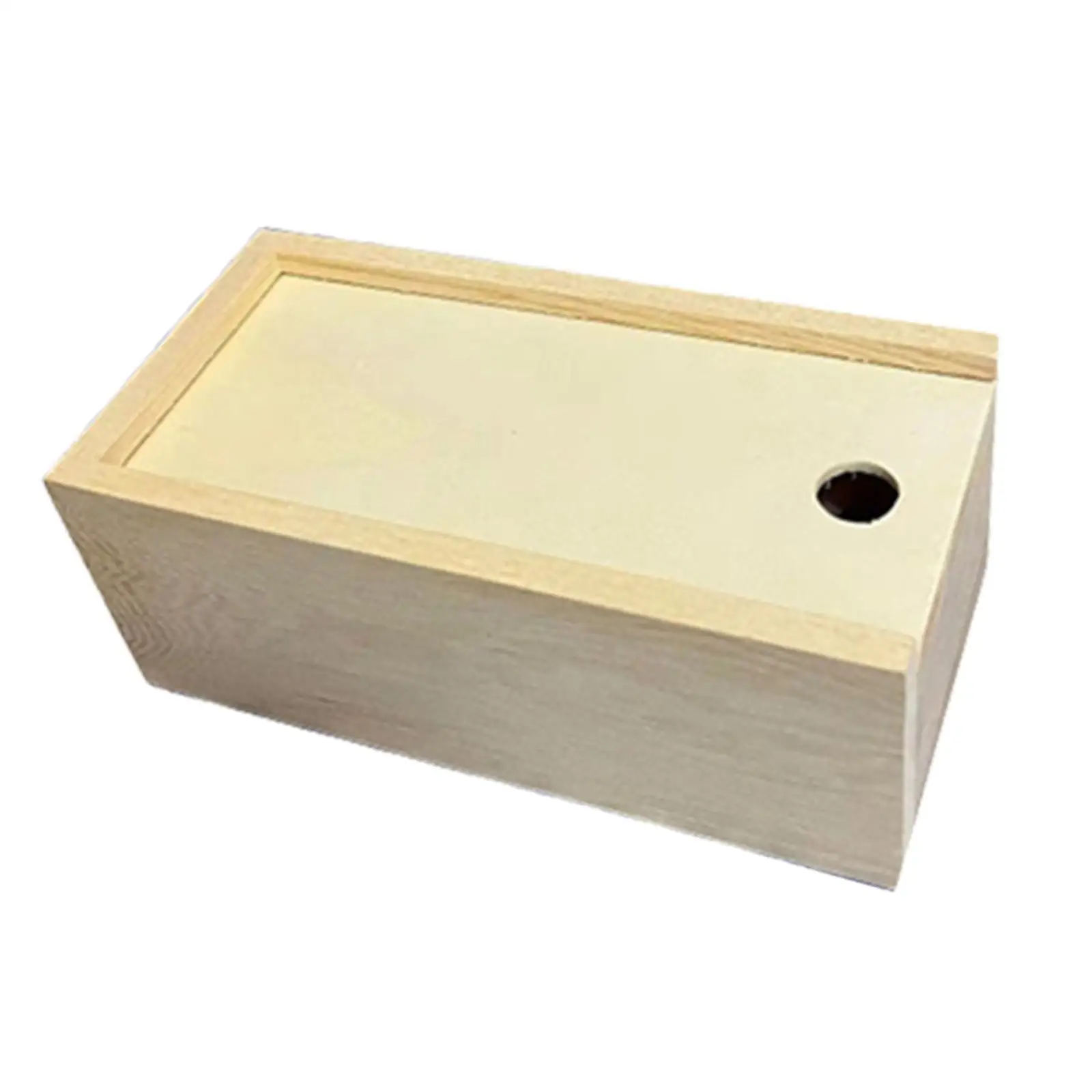 Wooden Makeup Organizer Thick Practical Stylish Desk Organizer Household Durable for Living Room Bathroom Countertop Pen